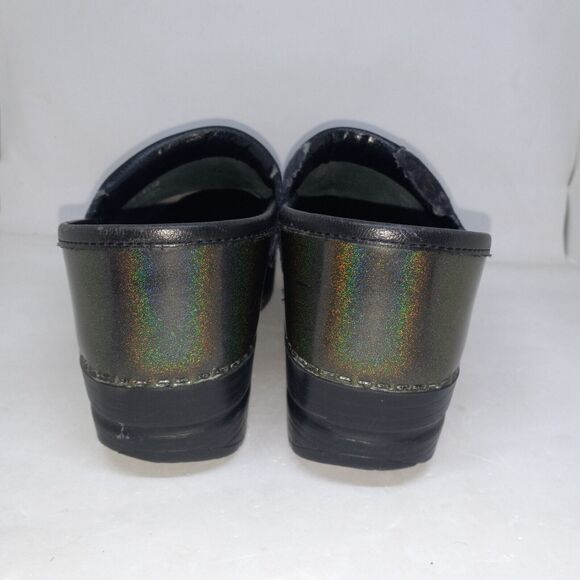 Dansko Professional Grey Prism Patent Clogs-EU 36 / US 6-Holographic-Iridescent - Picture 5 of 10